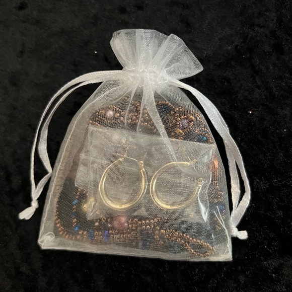 Curated Jewelry Set #25 - 2 Wrap Bracelets/Necklaces, Earrings (multicolor) - Picture 8 of 8